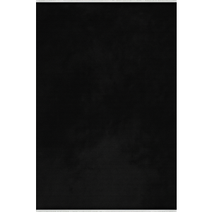 Tek Renk Siyah Salon Halısı Kaymaz Taban 160x230 80x500 cm