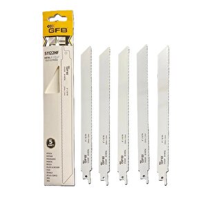 S1122ef Metal Tilki Kuyruğu Testere 5 Li Paket