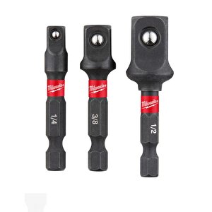 Hex Lokma Adaptor Seti 3 Prç 1/4-3/8-1/2