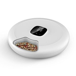 Sl-24 Otomatik Yem Kabı 6'sı 1 Arada Islak Ve Kuru 170ml Porsiyon Kontrollu Kedi Köpek Besleyici Wifi Tuya Destek