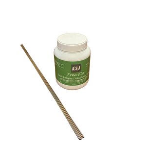 Gümüş Kaynak Dekapani Asa Free Flo (500 Gr) +gümüş Kaynak Teli̇ %10 2 Mm (5 Adet)