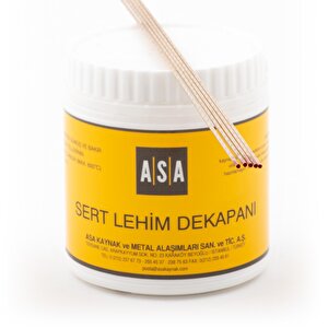 Gümüş Kaynak Dekapani Asa-flo (500 Gr) + Gümüş Kaynak Teli̇  %30 2 Mm (5 Adet)