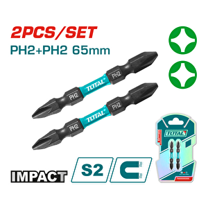Darbeli̇ 65mm 2 Li̇ Çi̇ft Tarafli Ph2 Bi̇ts Uç