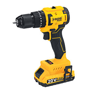 Akülü Darbeli̇ Matkap / 20 Volt / 2 Ah / Kömürsüz