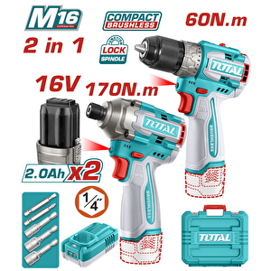 Avantaj Set - 16v Matkap Ve Darbeli̇ Vi̇dalama