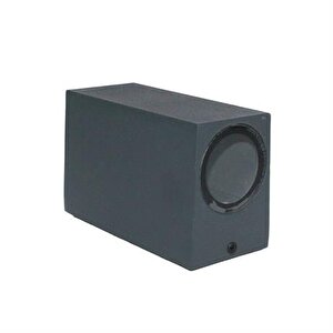 Çi̇ft Yön Köşeli̇ 2*gu10 Duylu Antrasi̇t Gövde Armatür Ip54 Rds-2004-a