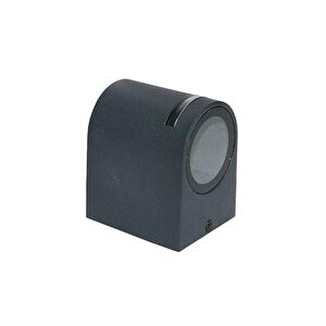 Tek Yön Oval Gu-10 Duylu Antrasi̇t Gövde Armatür Ip54 Rds-2001-a