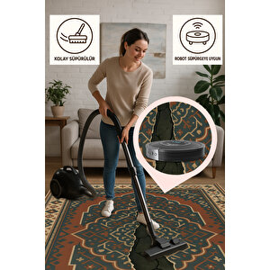 Yarık Desenli Halı – Deprem Etkili Sanatsal Tasarım | Kaymaz, Yıkanabilir, Bebek Ve Evcil Dostu 120x250 cm