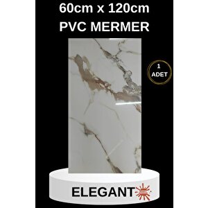 Alternatif Kaplama Uv Pvc Mermer Panel Elegant1 Adet 60x120cm Ev Ofis Otel Duvar Kaplama Paneli