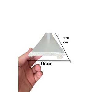 8cmx120cm Munut Pvc Süpürgelik Suya Neme Dayanıklı Pvc Parke Seramik Salon Mutfak Süpürgeliği