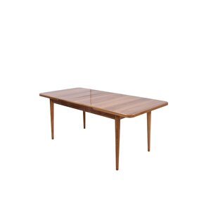 Duru Mdf Lak Panel Açılır Yemek Mutfak Masası 90x160 Ceviz