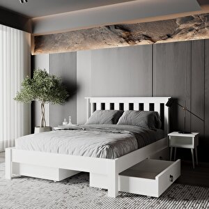 Shark New 4 Çekmeceli Mdf  Karyola | Kolay Kurulum