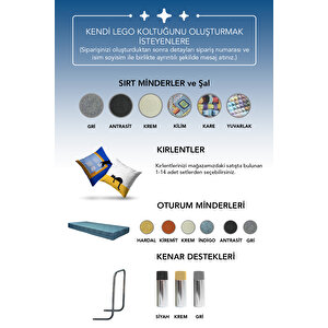 Moda Home Bedding Retro Yataklı Kanepe,yatak Olabilen,dinlenme Amaçlı Legom Aktivite Koltuğu-ki̇remi̇t