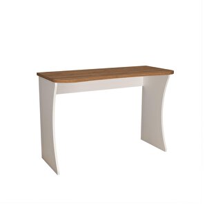 Bimossa S8120 Mila Çalışma Masası Beyaz/ceviz