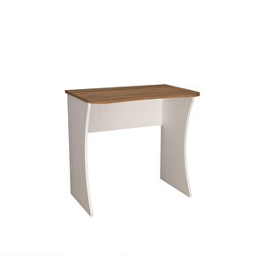 Bimossa S8020 Mila Çalışma Masası Beyaz/ceviz