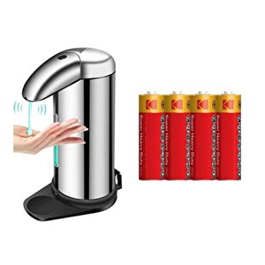 Sensörlü Sıvı Sabunluk,Piller Dahil 14X10X22Cm  500Ml Banyo Seti
