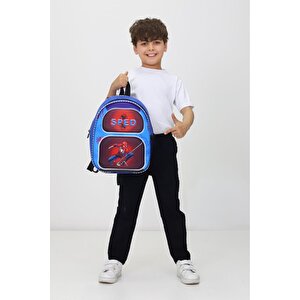 Örümcek Adam Temalı Ortopedik Anaokul Ve İlkokul Çantası