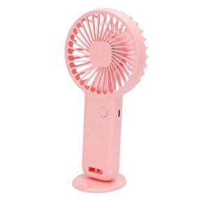 Mi̇ni̇ Fan,telefon Tutucu,portati̇f El Vanti̇latörü Pembe  9,3x19cm
