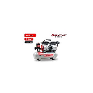 Ews06 0,75hp 6l Sessiz Kompresör