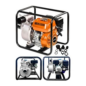 Powerforge 9,8 Hp Metal Şanzuman Turbo Benzinli Yüksek Performans 3 Parmak Benzinli Su Motoru-trnc