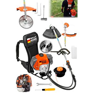 Sırt Tipi Benzinli Motorlu Ot Çalı Çim Biçme Tırpanı 11000rpm 5.9 Hp