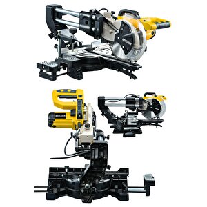 Kızaklı Gönye Kesme Makinesi 1800w 255×30×2.8×40t-sarı