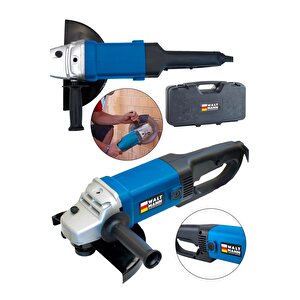 Germany Ekstra Güçlü Metal Şanzıman 2800 W 230 Mm Büyük Sipiral Taşlama Ve Kesme Makinası