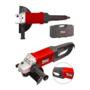 Germany Ekstra Güçlü Metal Şanzıman 2800 W 230 Mm - Kırmızı