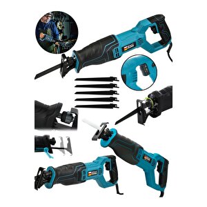 Powerforge 12v Çift Akülü Vidalama Metal Şanzıman-metal Mandren Şarjlı Matkap-mavi