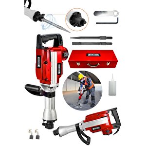 1800w Darbeli 16 Kg Kırıcı Delici Hilti-kırmızı