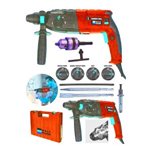 Germany 1200w Kırıcı Delici Hilti Darbeli Matkap 2-28mm Kırmızı