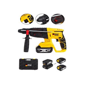 Germany Tools Akülü 48v Kırıcı Delici Matkap - Sarı