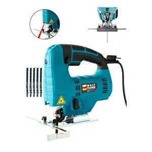 Germany Professional Devir Ayarlı Dekupaj Bıçkı Testere Lazerli 1200 W - Turkuaz - No25