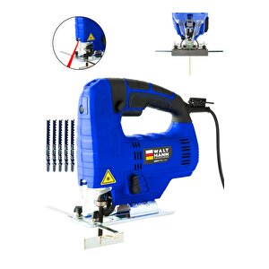 Germany Professional Devir Ayarlı Dekupaj Bıçkı Testere Lazerli 1200 W - Mavi