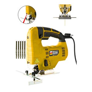 Professional Devir Ayarlı Dekupaj Bıçkı Testere Lazerli 1200 W - Sarı