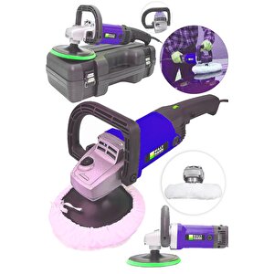 Devir Ayarlı Polisaj Makinesi 1800 Watt 180mm 6 Kademeli Pasta Cila Kiti