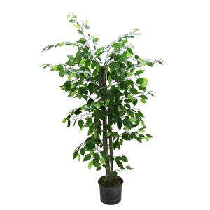 Yapay Ağaç Benjamin Ağacı 130 Cm Saksılı