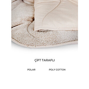 Moda Home Bedding Welsoft Kapuçino Yorgan Seti Çift Kişilik (2adet Silikon Yastık Ve Kılıfları Hediye)