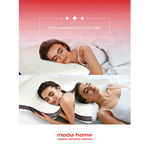 Moda Home Bedding Horlama Azaltıcı Yastık Ortopedik Yastık Visco Yastık