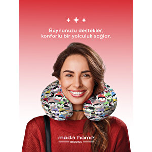 Moda Home Bedding 2li Seyahat Yastığı Penguin