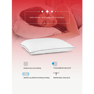 Moda Home Bedding Soft Kaz Tüyü Yastık Etkilli Soft Yastık