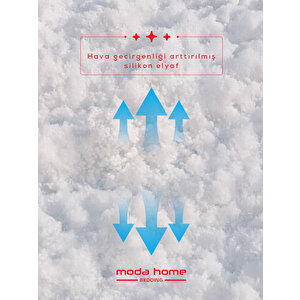 Moda Home Bedding Klimalı Yastık Soft Yastık