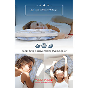 Moda Home Bedding Visco Terapi Yastık, Ortopedık Yastık, Visco Yastık