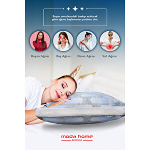 Moda Home Bedding Visco Terapi Yastık, Ortopedık Yastık, Visco Yastık