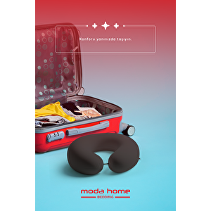 Moda Home Bedding 2li Seyahat Yastığı Siyah