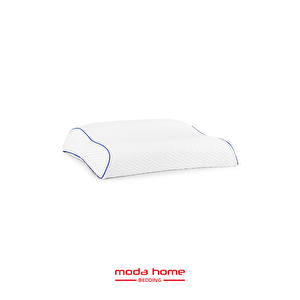 Moda Home Bedding Yüksek Boyun Destekli Ortopedik Yastık Çift Boyun Destekli Visco Yastık