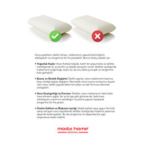 Moda Home Bedding 2li Diz Destek Yastığı (ortopedik Visco)