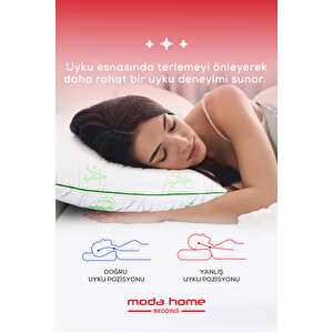 Moda Home Bedding 2li Bambu Soft Yastık