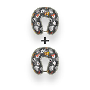 Moda Home Bedding 2li Seyahat Yastığı Animal