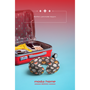 Moda Home Bedding 2li Seyahat Yastığı Animal